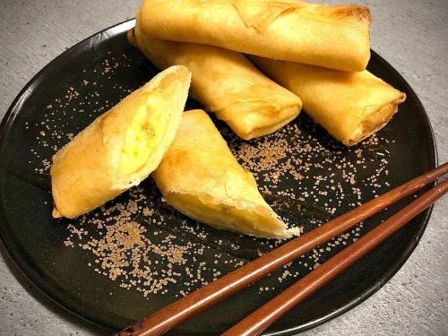 Banana Spring Rolls