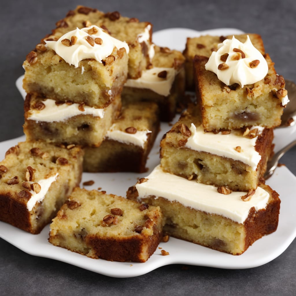 Banana Traybake with Cream Cheese Frosting