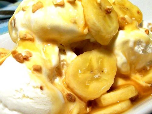 Bananas in Caramel Sauce