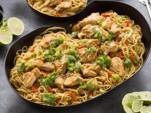 Bang Bang Chicken & Vegetable Noodles