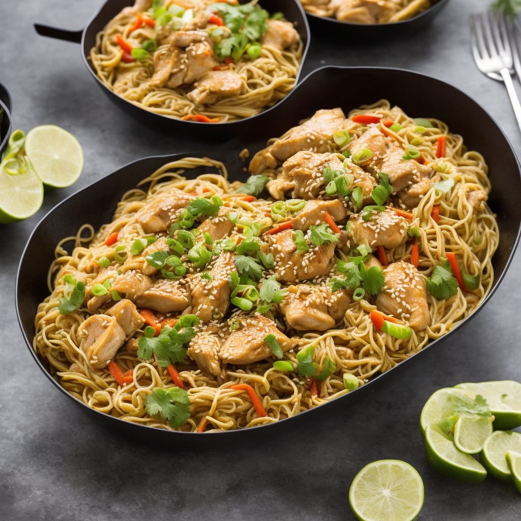 Bang Bang Chicken & Vegetable Noodles