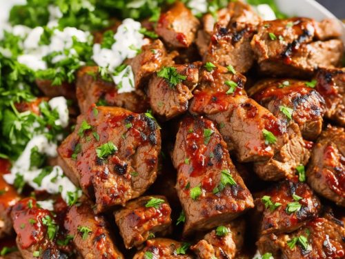 Barbecued Greek Lamb with Tzatziki