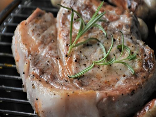 Barbecued Pork with Sage, Lemon & Prosciutto