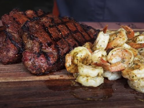 Barbecued Surf & Turf