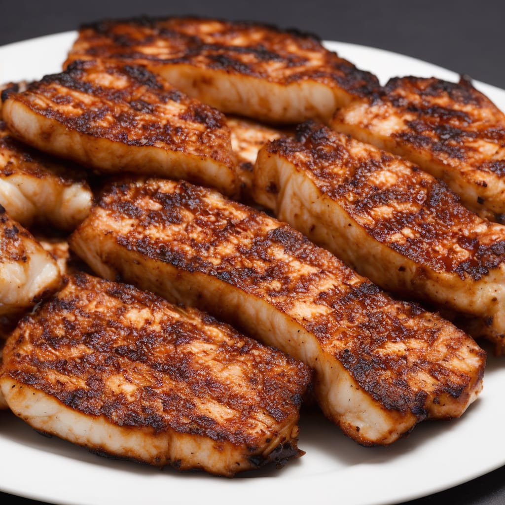 Barbeque Halibut Steaks