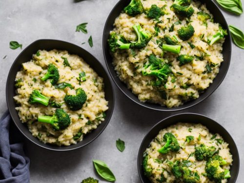 Barley & Broccoli Risotto with Lemon & Basil