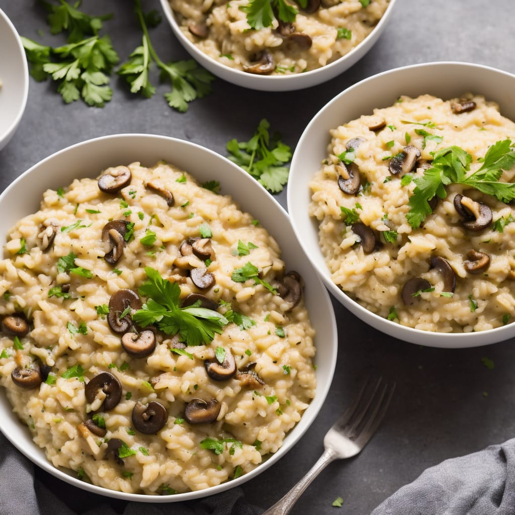 Barley, Chicken & Mushroom Risotto