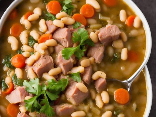 Basic Ham and Bean Soup