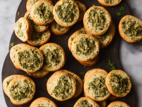 Basil Pesto Bread Rounds