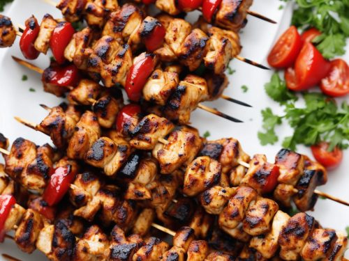 BBQ Chicken Skewers