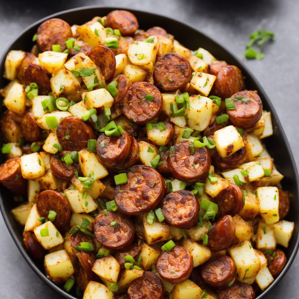 BBQ Chorizo Potato Salad