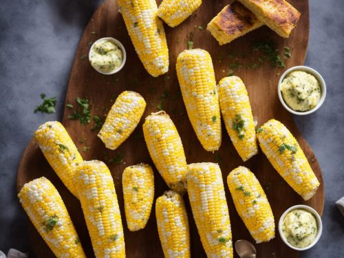 BBQ Corn Cobs with Comté & Herb Butter