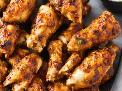 BBQ Drumsticks with Slaw