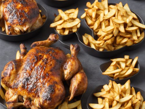 BBQ Roast Chicken & Chunky Chips