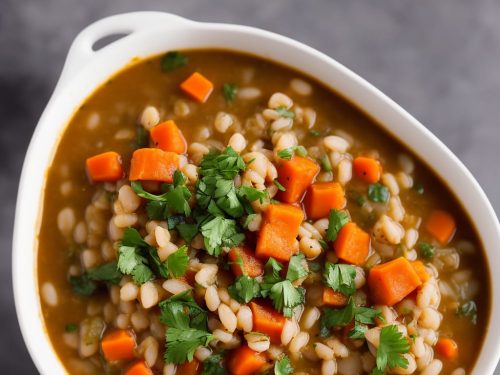 Beaker's Vegetable Barley Soup