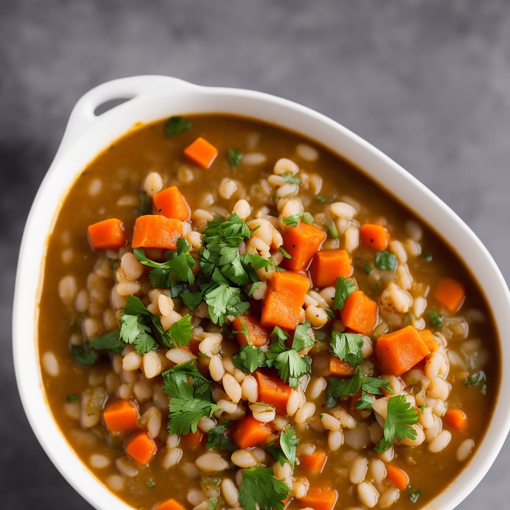 Beaker's Vegetable Barley Soup