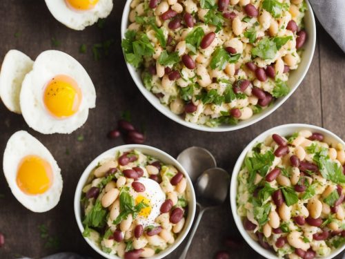 Bean, Ham & Egg Salad