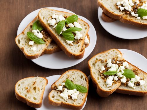 Beans & Feta on Sourdough Toast