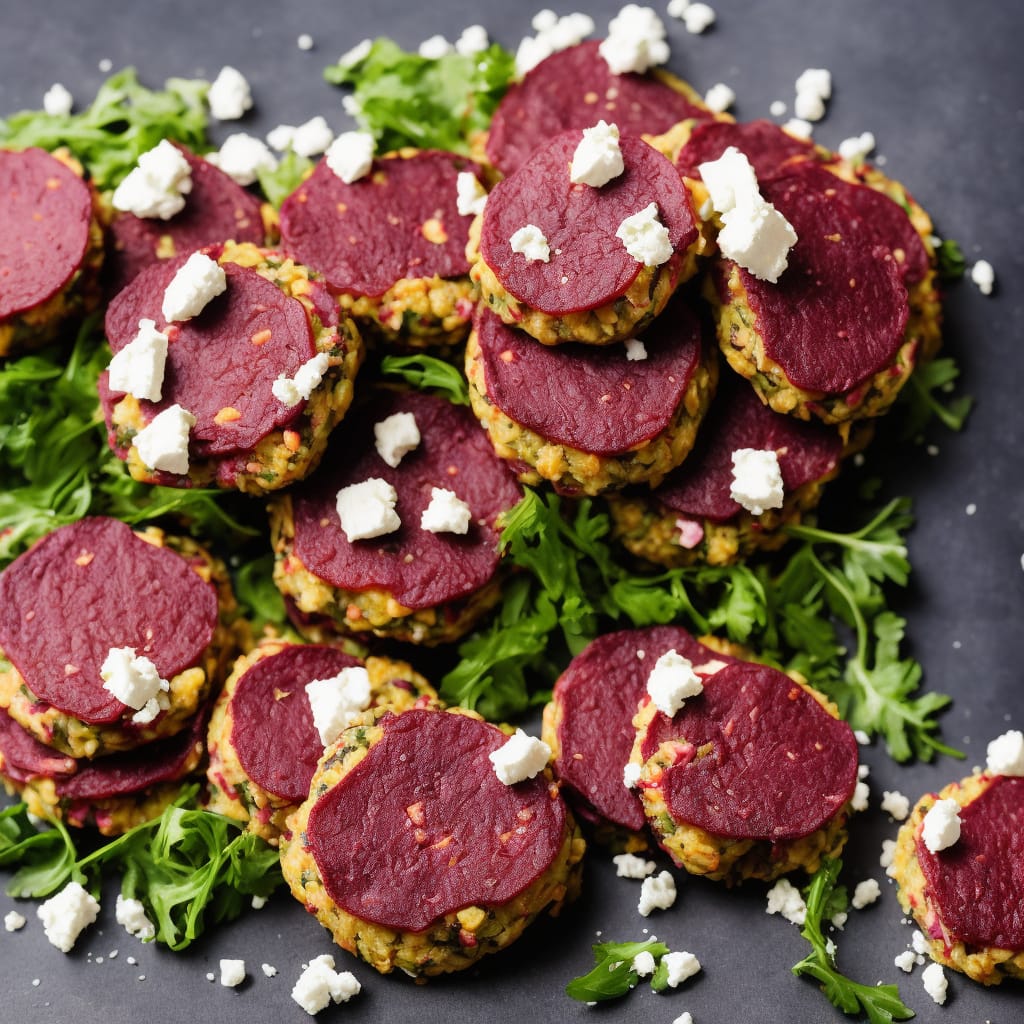 Beautiful Beetroot & Feta Patties