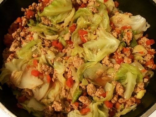 Beef and Cabbage (Lazy Golumpki)