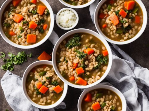 Beef Barley Vegetable Soup Recipe