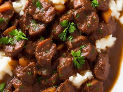 Beef Bourguignon with Celeriac Mash