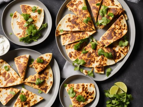 Beef, Cheese & Broad Bean Quesadillas