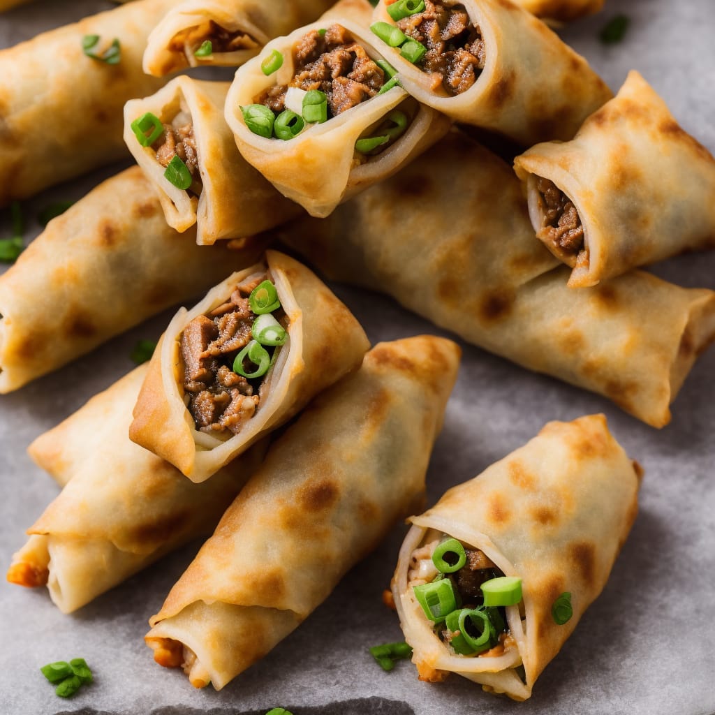 Beef Egg Rolls