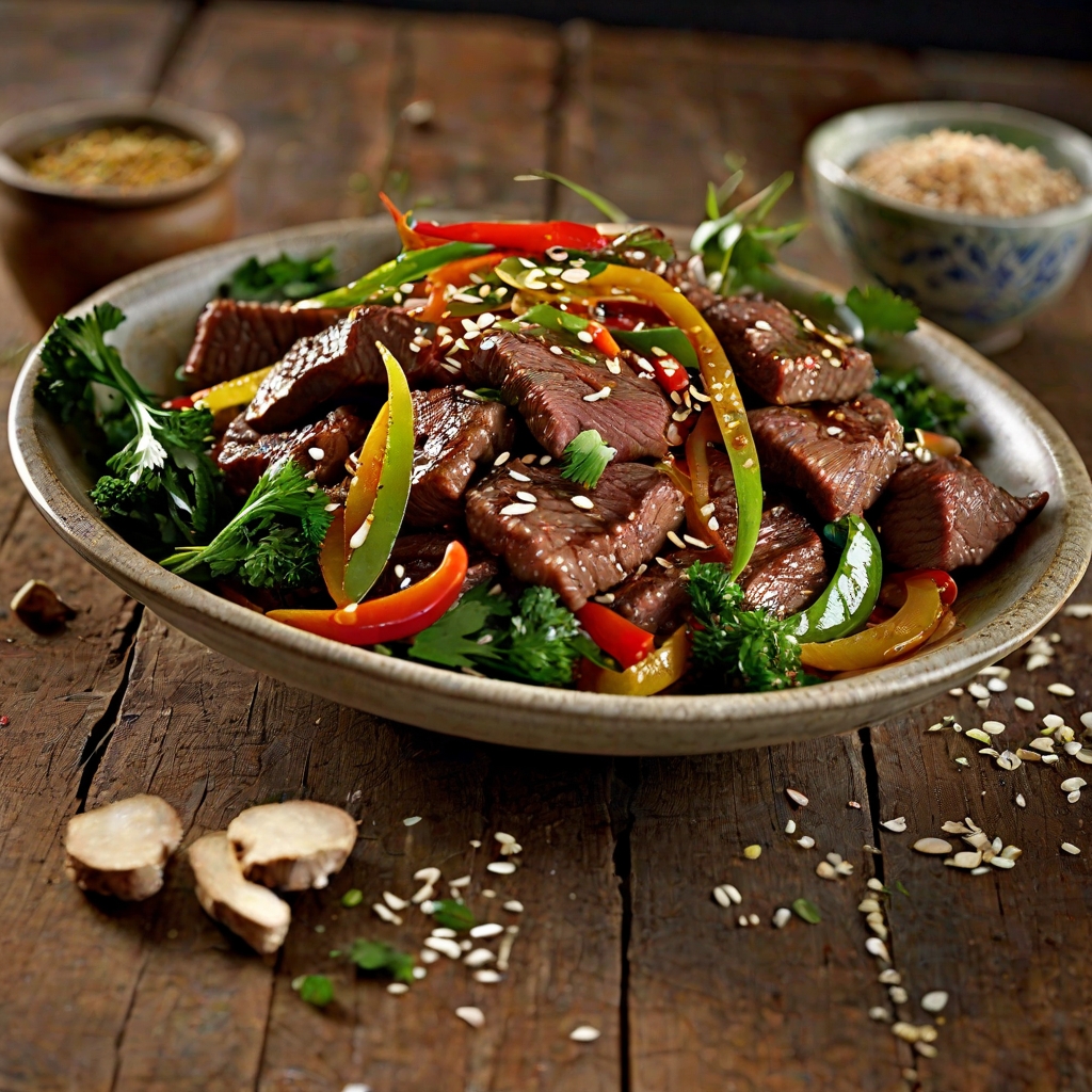 Beef & Ginger Stir-Fry Recipe