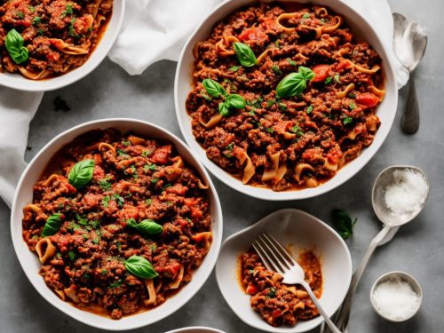 Beef Mince & Tomato Ragu