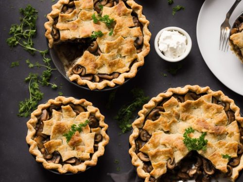 Beef, Mushroom, and Guinness Pie