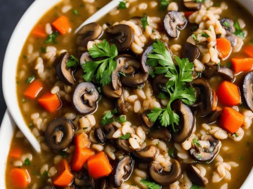 Beef Mushroom Barley Soup