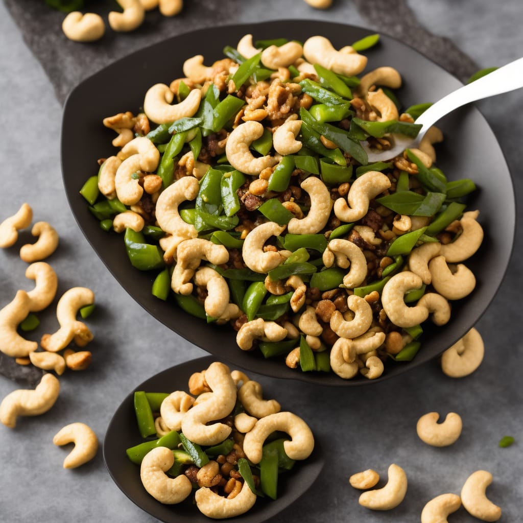 Beef with Mangetout & Cashews