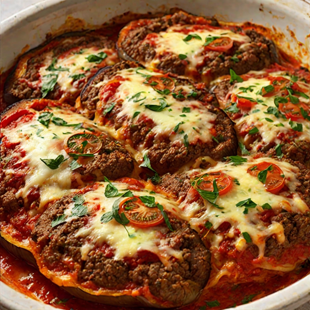 Beefy Melanzane Parmigiana