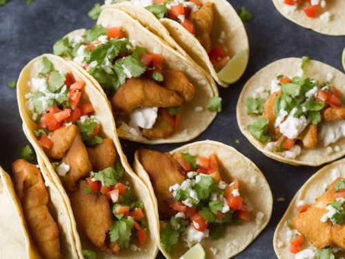 Beer-battered Fish Tacos