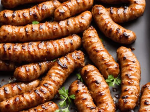 Beer Glazed Brats and Sauerkraut