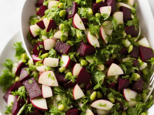 Beetroot, Apple & Broad Bean Tabbouleh