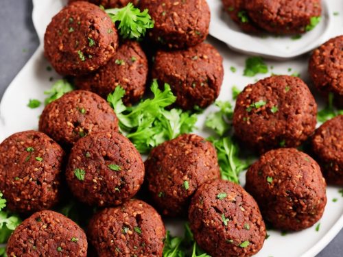 Beetroot Falafel