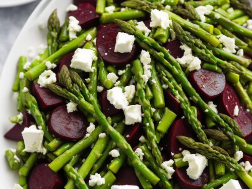 Beetroot, Feta & Asparagus Salad