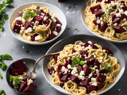 Beetroot & Feta Pasta