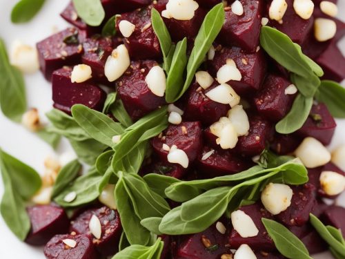 Beetroot Gnocchi with Crispy Garlic & Sage