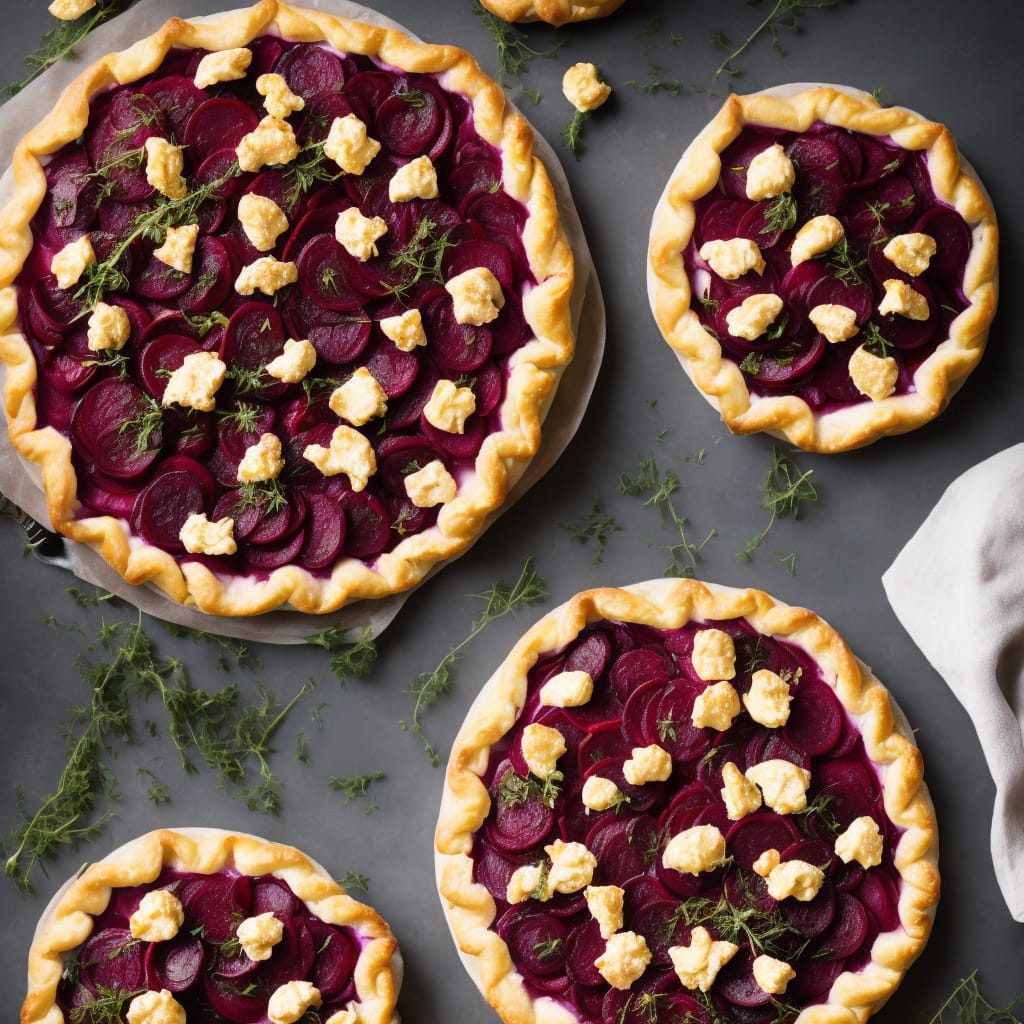 Beetroot & Red Onion Tarte Tatin