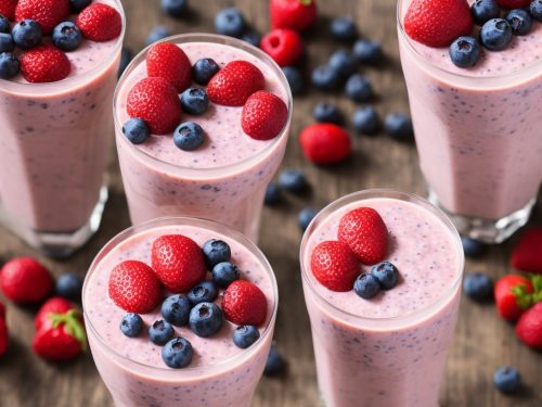 Berries and Cream Smoothie