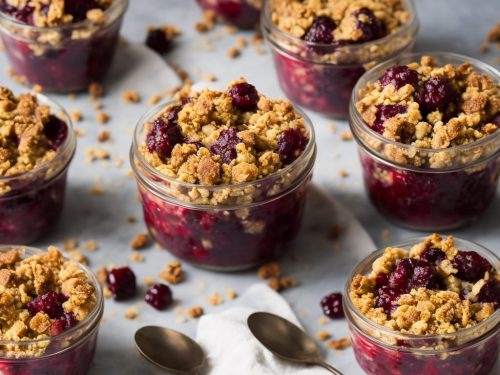 Berry Crumble Pots