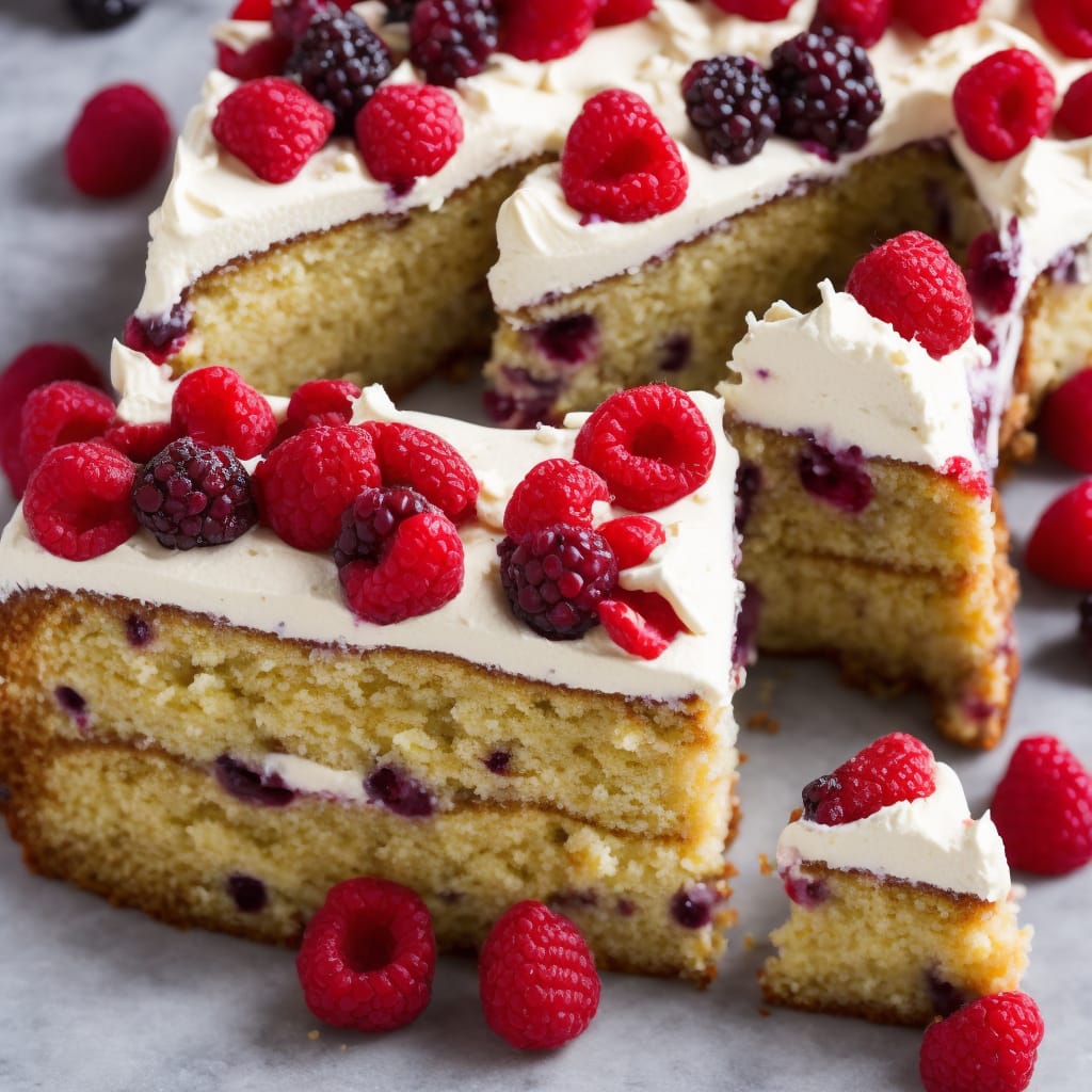 Berry Nice Cream Cake