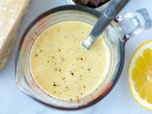 Best Homemade Caesar Salad Dressing Recipe