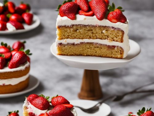 Best Strawberry Cake from Scratch Recipe