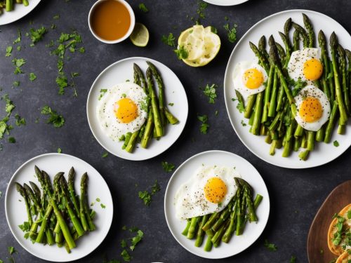 Big Breakfast with Asparagus