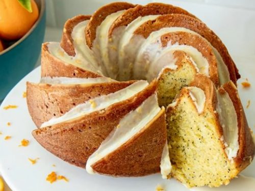 Bitter Orange & Poppy Seed Cake