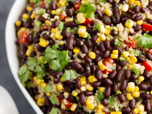 Black Bean, Corn, and Quinoa Salad